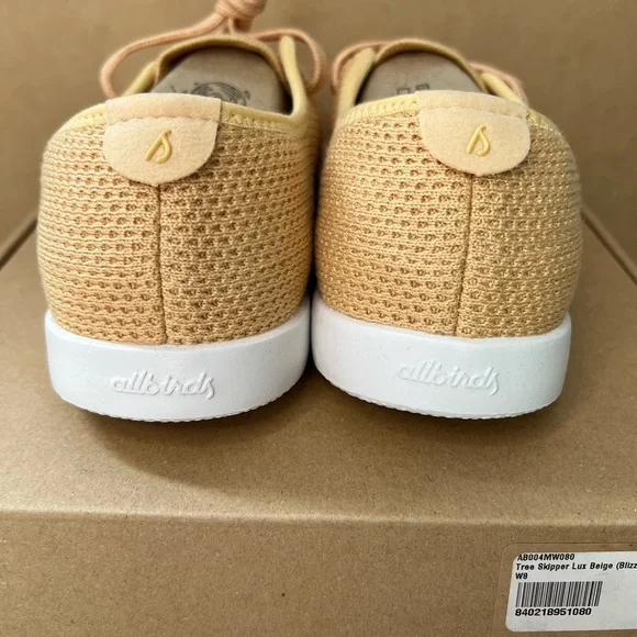 Allbirds Women's Tree Skipper Luxe in Beige Size 8 NIB - Picture 5 of 9